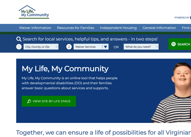 Hình thu nhỏ trang web My Life, My Community